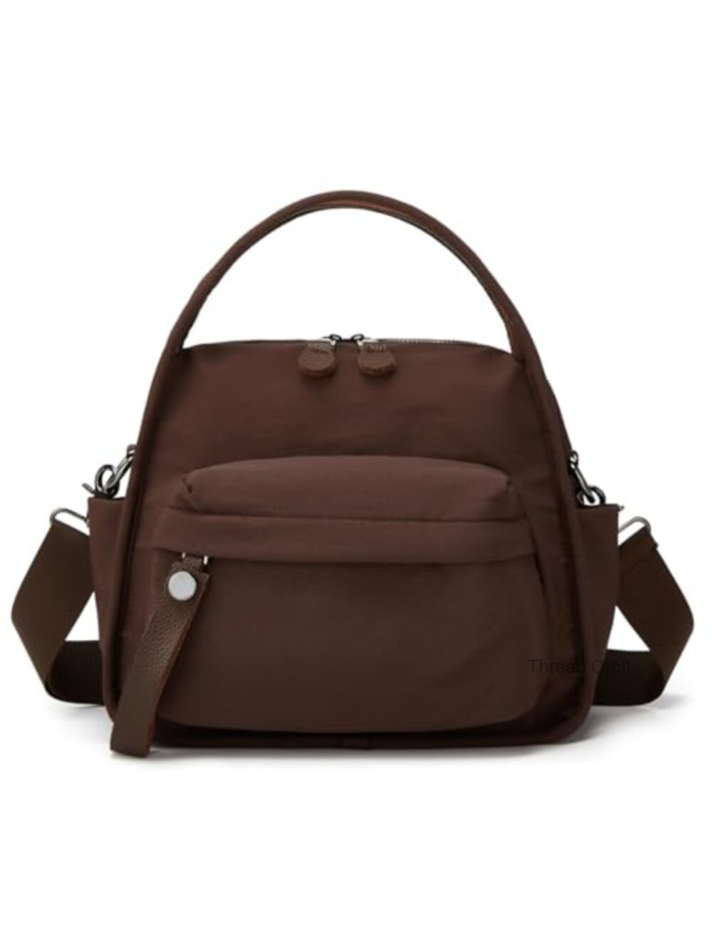 Lightweight Nylon Crossbody Bag Small Slouchy Tote Shoulder Purse